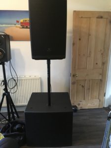 Mobile DJ Speaker and Sub Woofer